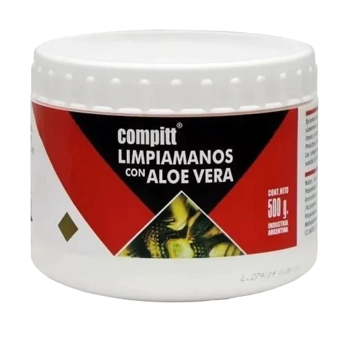 DELTA LIMPIA MANOS CON ALOE VERA POTE DE 500GR (LMX500)