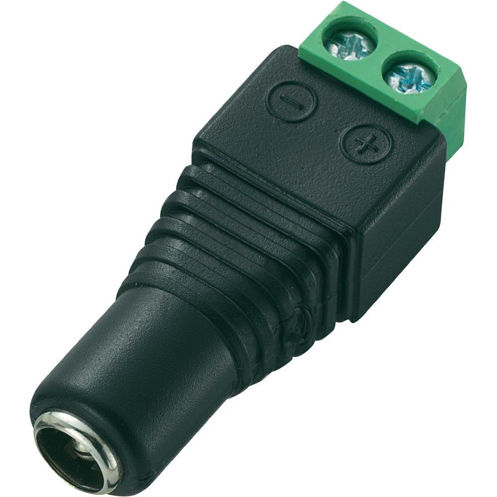 Ficha de Alimentación Hembra Genérica DC 5.5 x 2.1 mm con Bornera