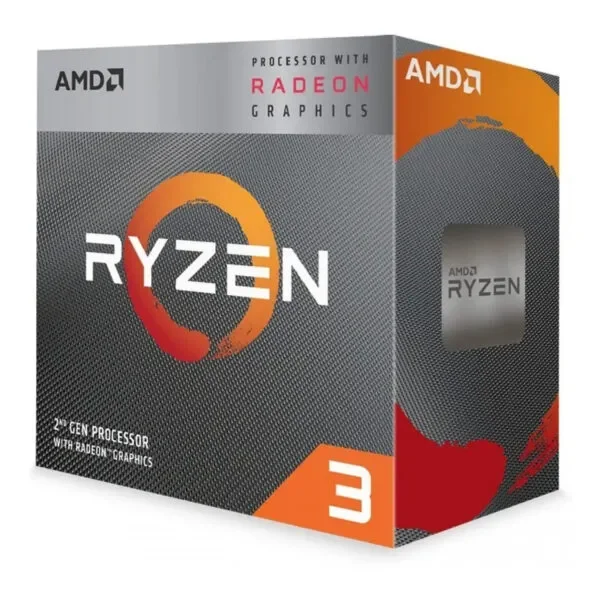 Procesador RYZEN 3 3200G 4C 3.6GHZ 4.0GHZ 6MB CACHE CON VGA AM4 (YD3200C5FHBOX)