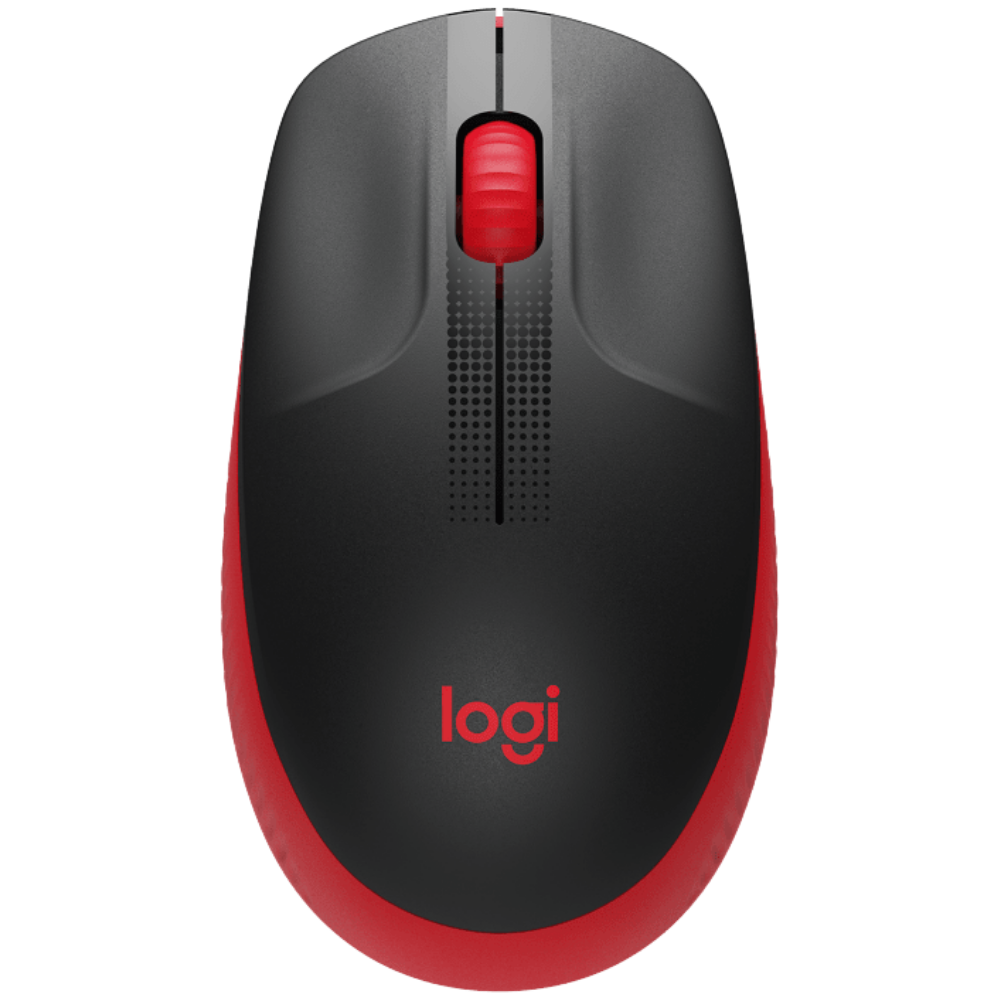Mouses LOGITECH M190 FULL SIZE WIRELESS 2.4 RED (910-005904)