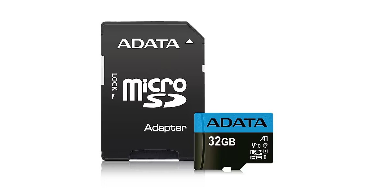 Tarjeta de Memoria ADATA A1 32GB microSDHC class c10 (AUSDH32GUICL10A1-RA1)