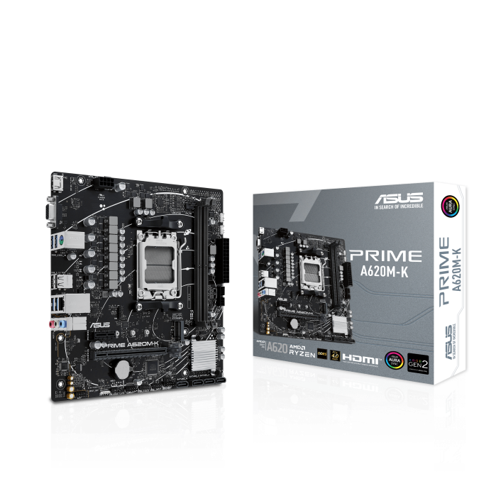 MOTHER ASUS PRIME A620M-K AM5 DDR5 (PRIME A620M-K)