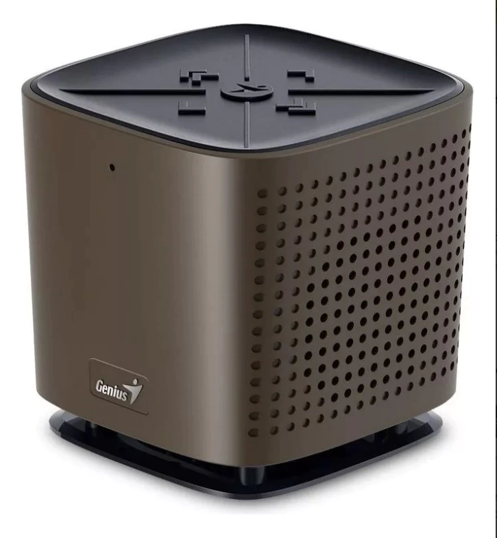 Parlante Genius portátil bluetooth chocolate microfono manos libres (SP-925BT)