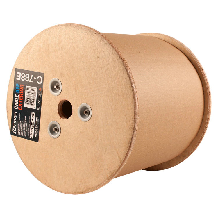 BOBINA NOGANET CABLE DE RED UTP C5E EXTERIOR 305M (C-788E)