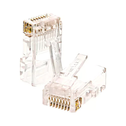 PLUG 8 CONTACTOS RJ-45 CAT5E (RJ-45) x bolsa de 50