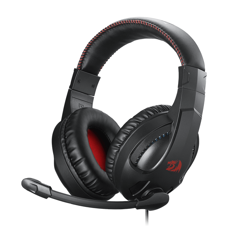 Auricular REDRAGON CRONUS H211 RGB GAMING CONNECTION WIRE BLACK-RED (H211-RGB) (6950376718815)