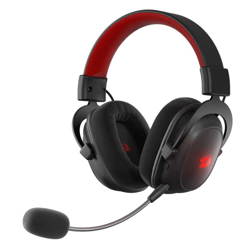 Auricular REDRAGON ZEUS PRO VIRTUAL 7.1 CONNECTION USB WIRE-WIRELESS LED BLACK (H510-PRO) (6950376718808)