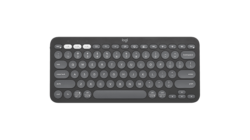Teclado LOGITECH PEBBLE KEYS 2 TECLADO K380S GRAPHITE (920-011783)