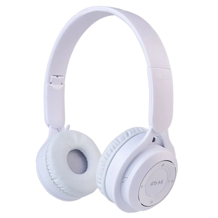 Auricular NOGANET VINCHA BLANCO ARIS BLUETOOTH MANOS LIBRES (NG-A208BT)