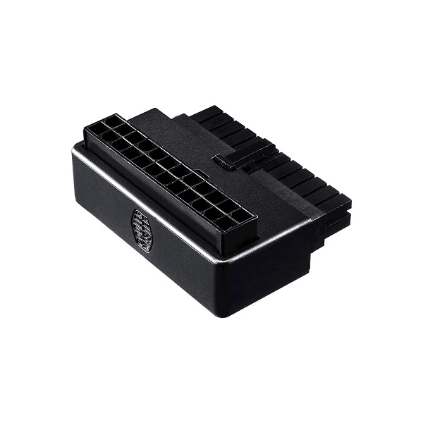 Adaptador de fuente Cooler Master universal ATX 24 pines de 90 grados CMA-CEMB00XXBK1-GL