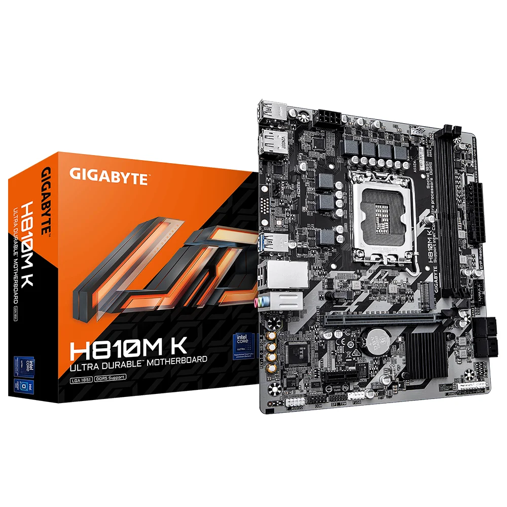 MOTHER GIGABYTE H810M K SERIES 2 DDR5 (1851) (H810M K)