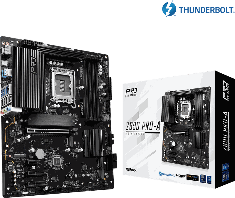 MOTHER ASROCK Z890 PRO-A SERIE 2 (1851) (Z890 PRO-A)