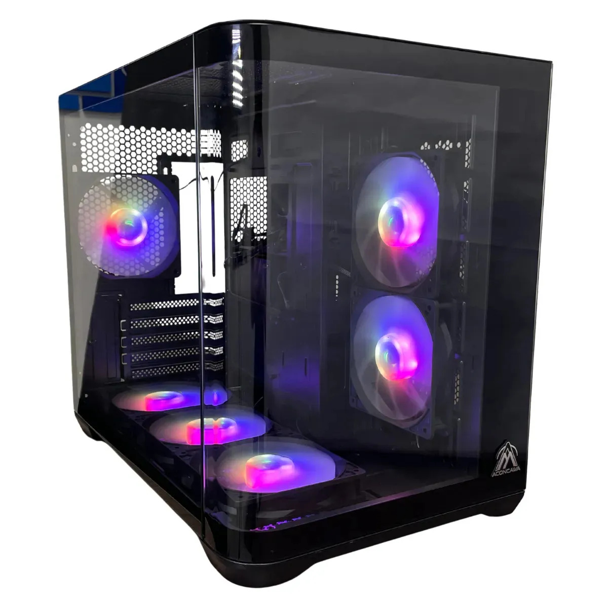 Gabinete gamer Aconcawa Zerix | Fuente 650w (GB-KIT001)