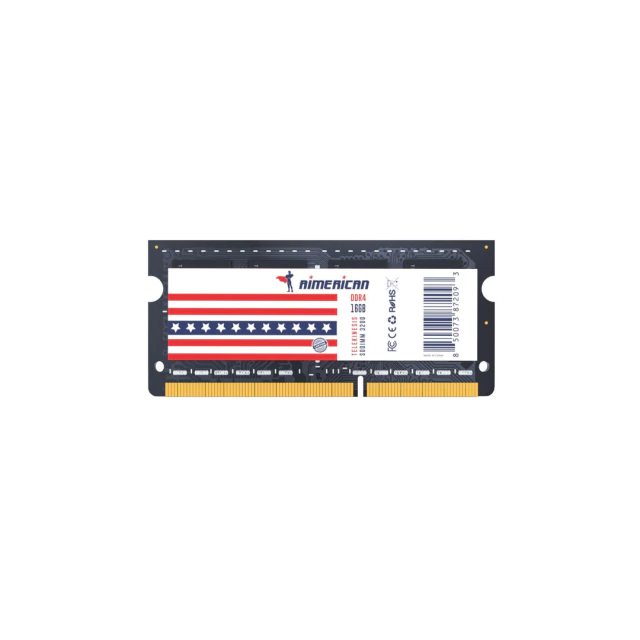 Memoria SO-DIMM DDR4 8192MB 8GB 3200MHZ AIMERICAN TELEKINESIS BLISTER (AIS8GD432)
