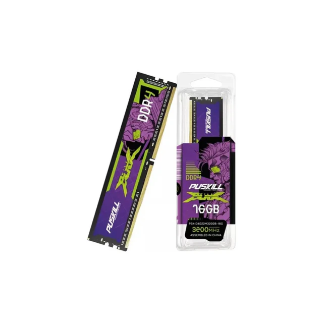 Memoria DDR4 16384MB 16GB 3200MHZ PUSKILL KILLBLADE BLISTER (PSK-D4D22M3200B-16G)