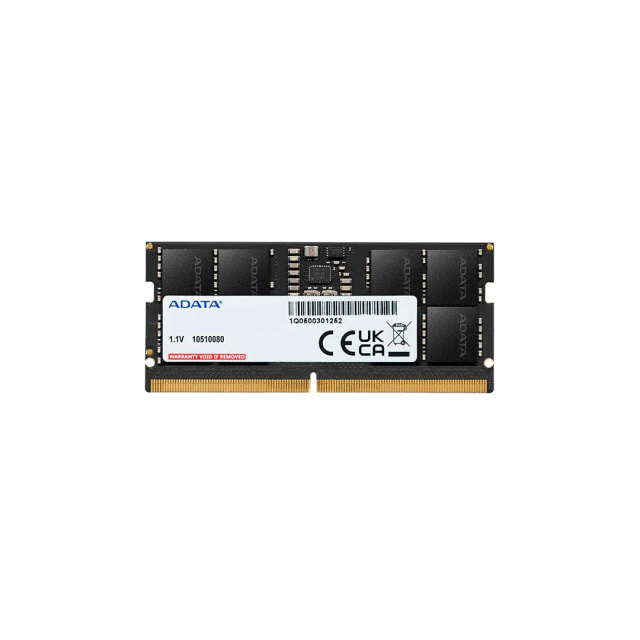 Memoria SO-DIMM DDR5 8192MB 8GB 5600MHZ ADATA BLISTER (AD5S56008G-S)
