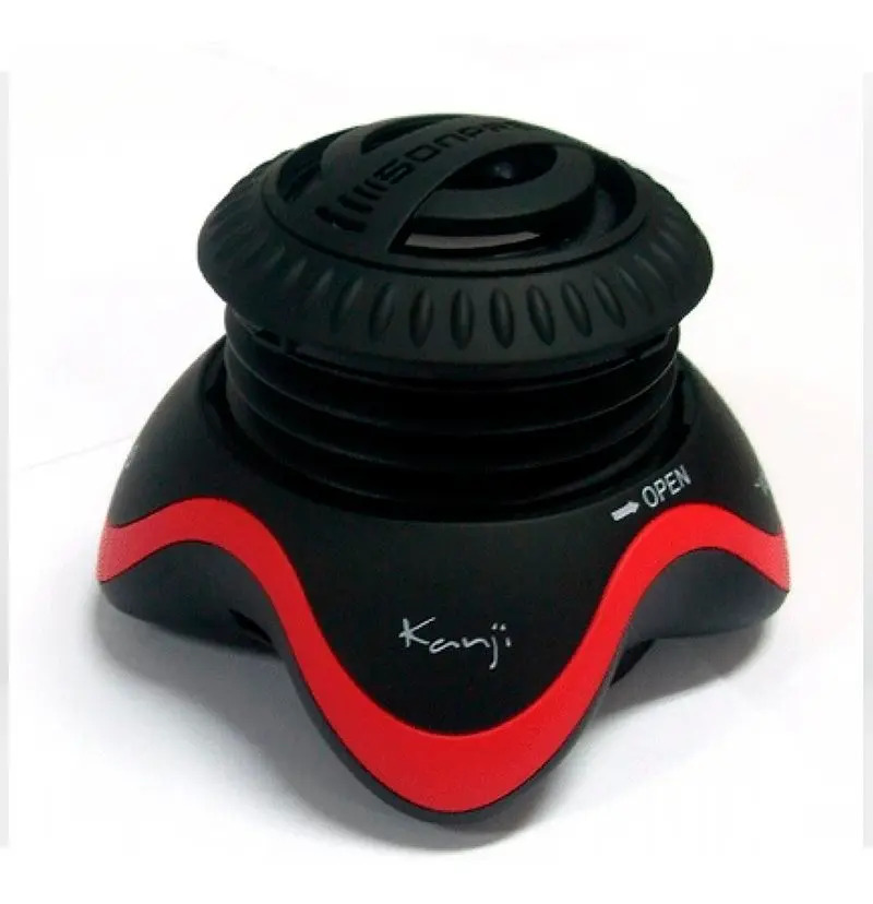Parlante Portátil Kanji Zen Pop bluetooth recargable negro