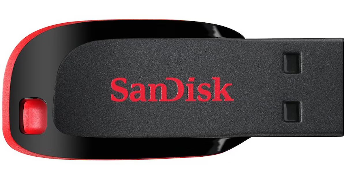 Pen Drive SanDisk Cruzer Blade CZ50 - 64GB (SDCZ50-064G-B35)