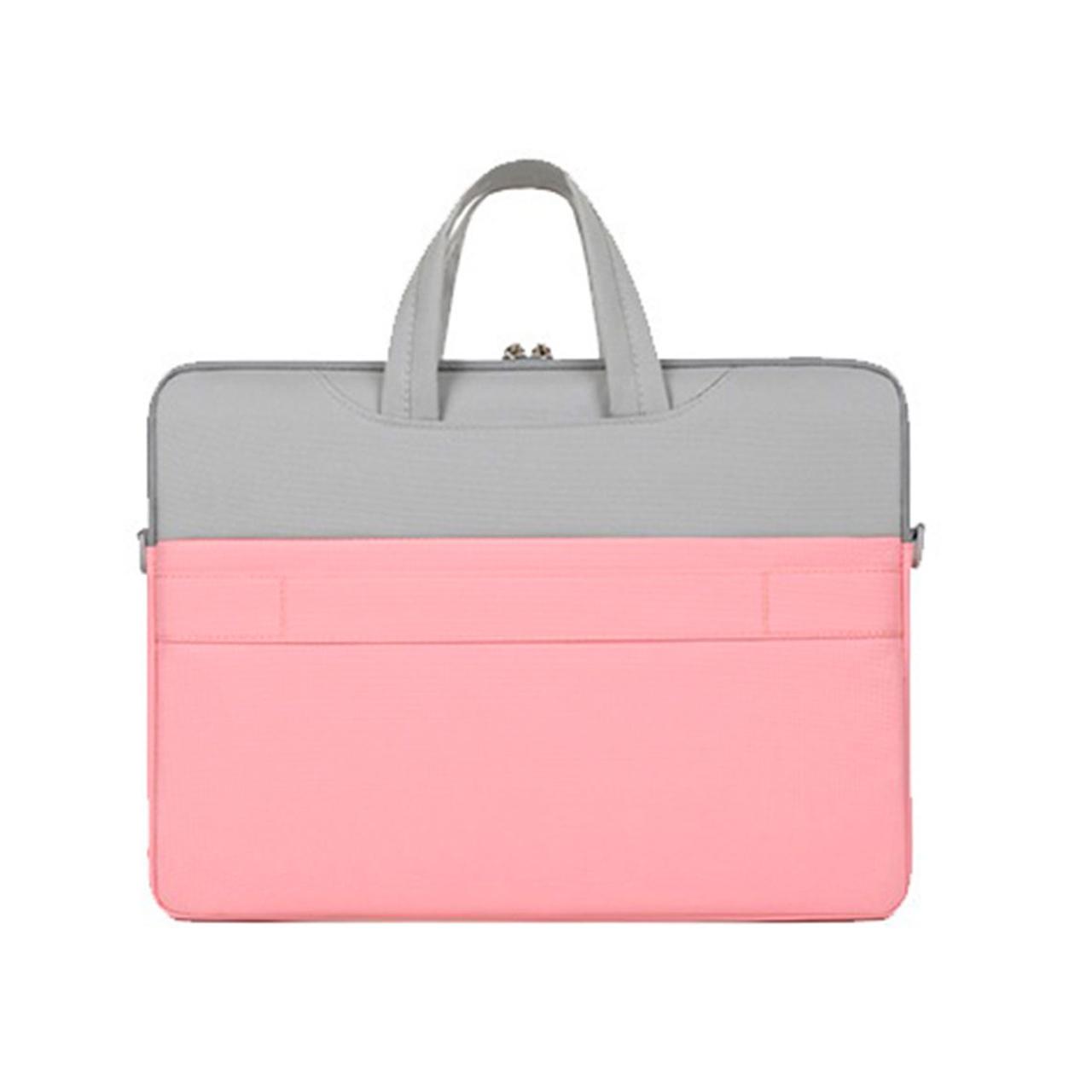 Maletín Porta Notebook 15.6" Gris Rosa (Nm-Ml1-P)