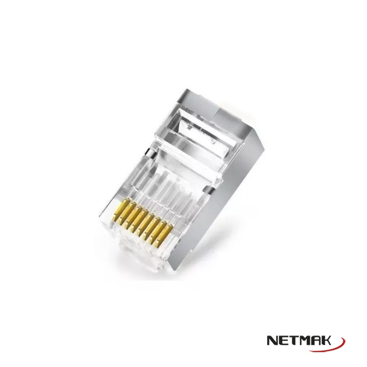 Conector Netmak Ficha Rj-45 X 100 (NM-R04)