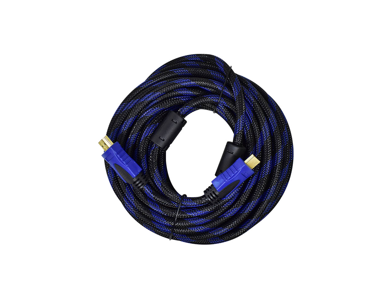 Cable Hdmi Nisuta De 15M V1.4 Con Filtros 1080P Malla De Tela (NSCAHD15M)