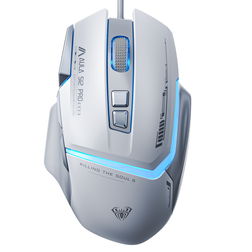 Mouse Gaming Aula S12 Pro White (6948391214368)