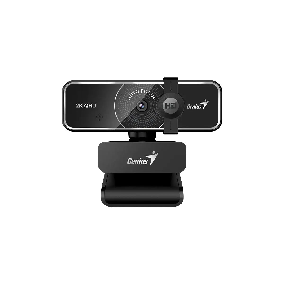 Webcam Genius Facecam 3000af Black Qhd 2k 60fps Con Tapa