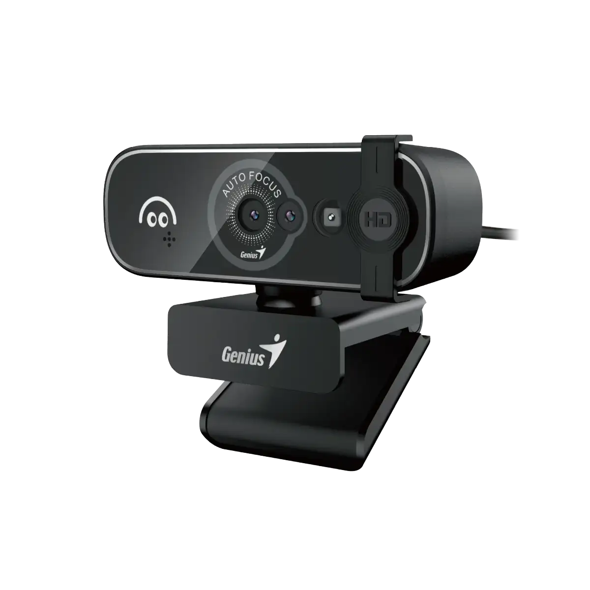 Webcam Genius Facecam Open Black Fhd Con Tapa Windows Hello