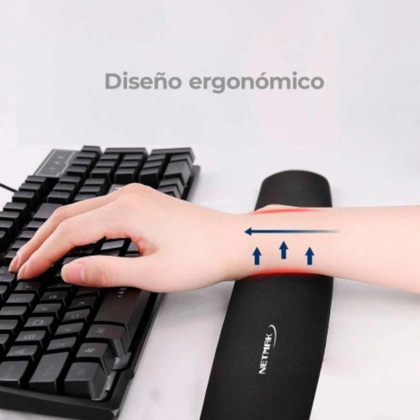 Nentmak Apoya Muñecas Gel P/Teclado (Nm-Apm)