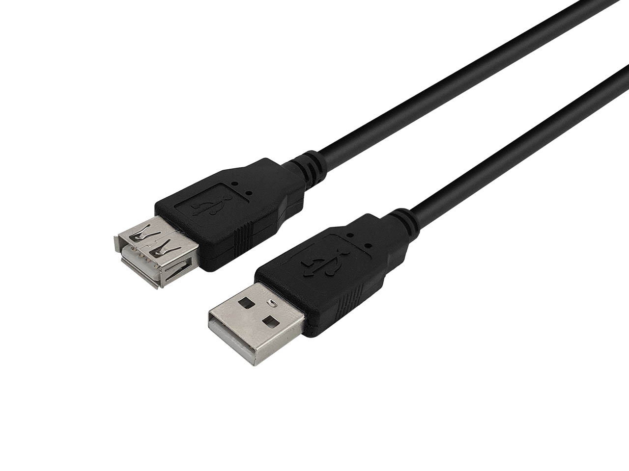 Cable Nisuta Alargue USB 2.0 AM-AF de 1.8 M (NSCALUS2)