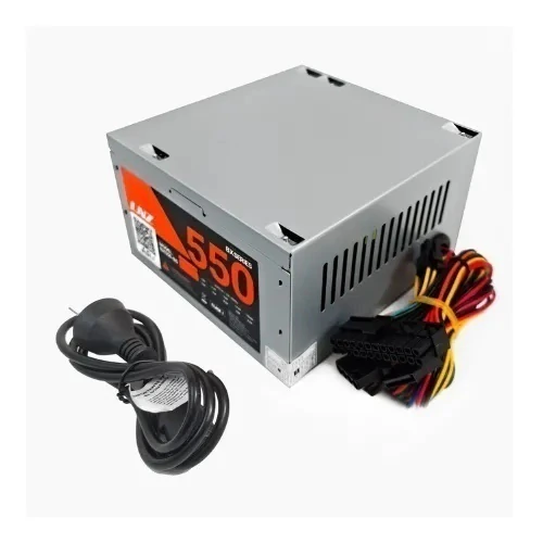 Fuente LNZ SX550-TS (CABLES LARGOS COLOR METAL ) (SX550-TS)