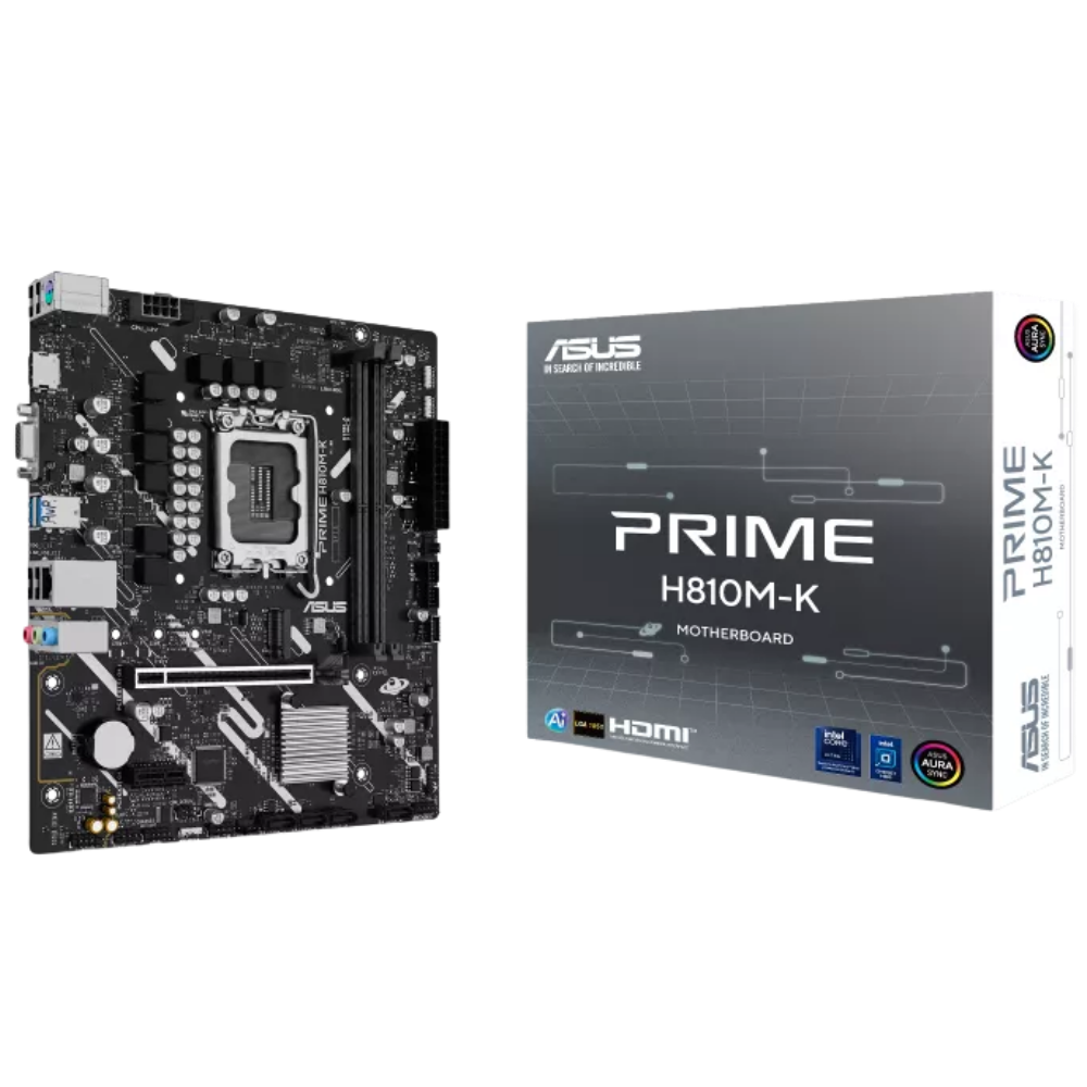 Motherboard ASUS PRIME H810M-K LGA 1851 DDR5 (PRIME H810M-K)
