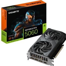 Placa de Video GIGABYTE NVIDIA GeForce RTX 5060 WINDFORCE MAX OC V2 8G