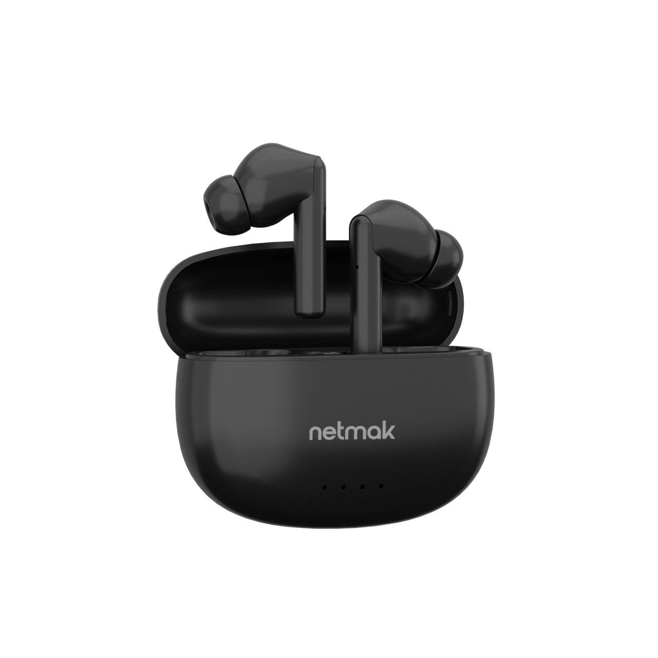 Netmak - Auricular Bt Touch Negro (NM-MELOW)