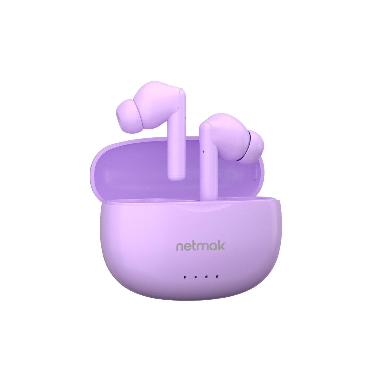 Netmak - Auricular Bt Touch Violeta (NM-MELOW-V)