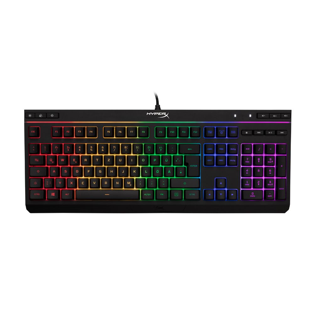 [4P4F5AI#AC8] Teclado c/Cable HYPERX Alloy Core RGB LA Negro