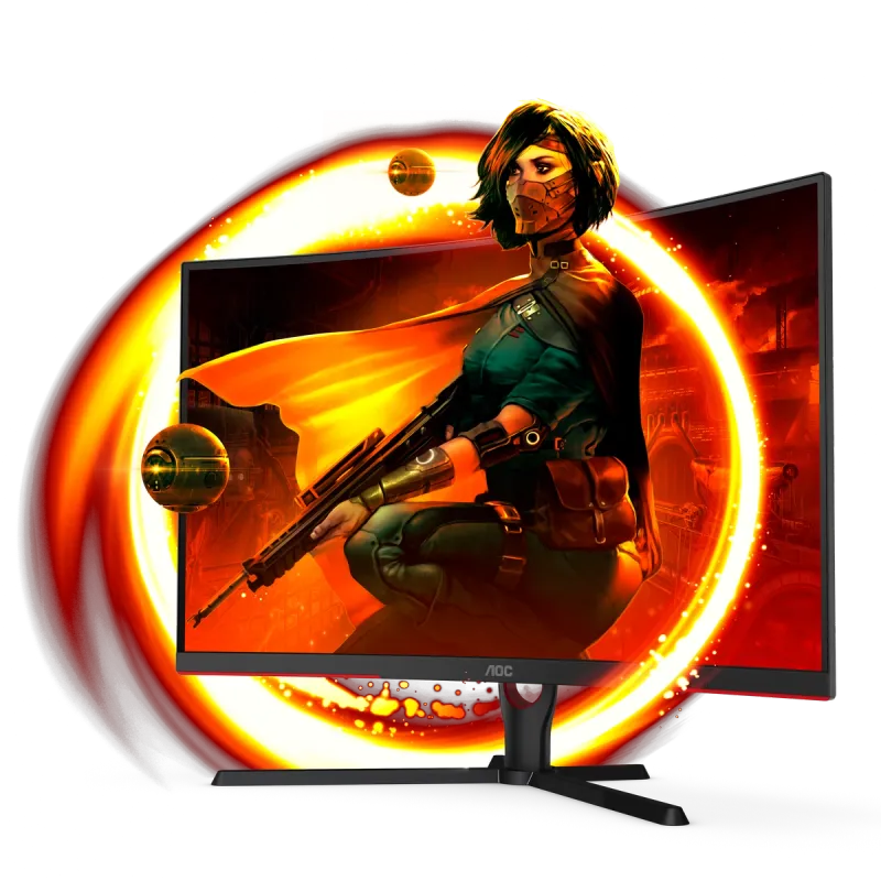 Monitor AOC C32G3E 31,5" VA FHD (1920 x 1080) 165Hz 4ms Curved Gaming Ficha USA