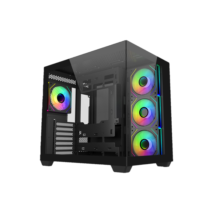[E681-KHNN-S00] Gabinete Cooler Master Elite 681 Black 4 Fans ARGB s/fuente