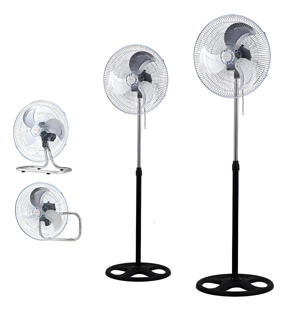 Combo dos ventiladores Kanji Kjh-fh1811 turbo de pared 18" 3 en 1