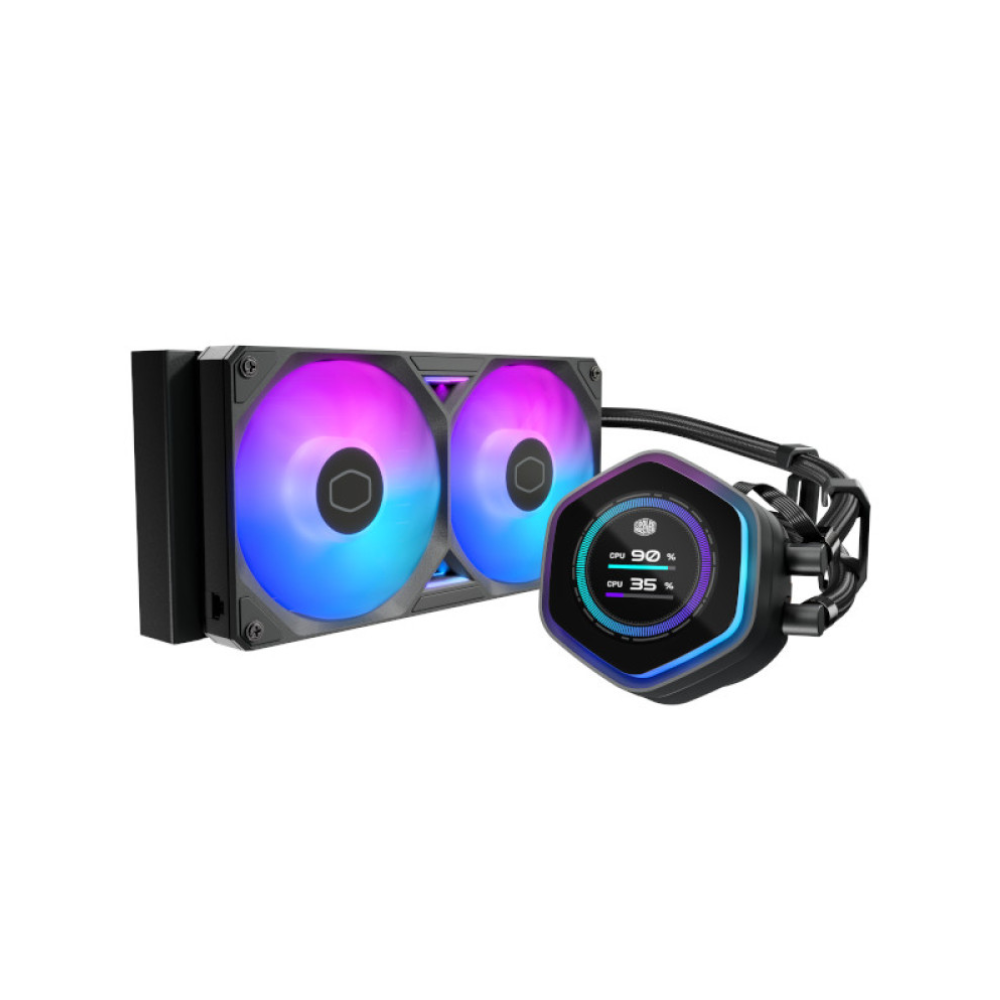 [MLX-D24M-A25SZ-L1] Water Cooler CM Masterliquid 240 Atmos II LCD ARGB