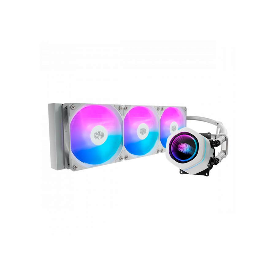 [MLX-D36M-A18PW-RD] Water Cooler Cooler Master MasterLiquid Core NEX Digital 360 ARGB White