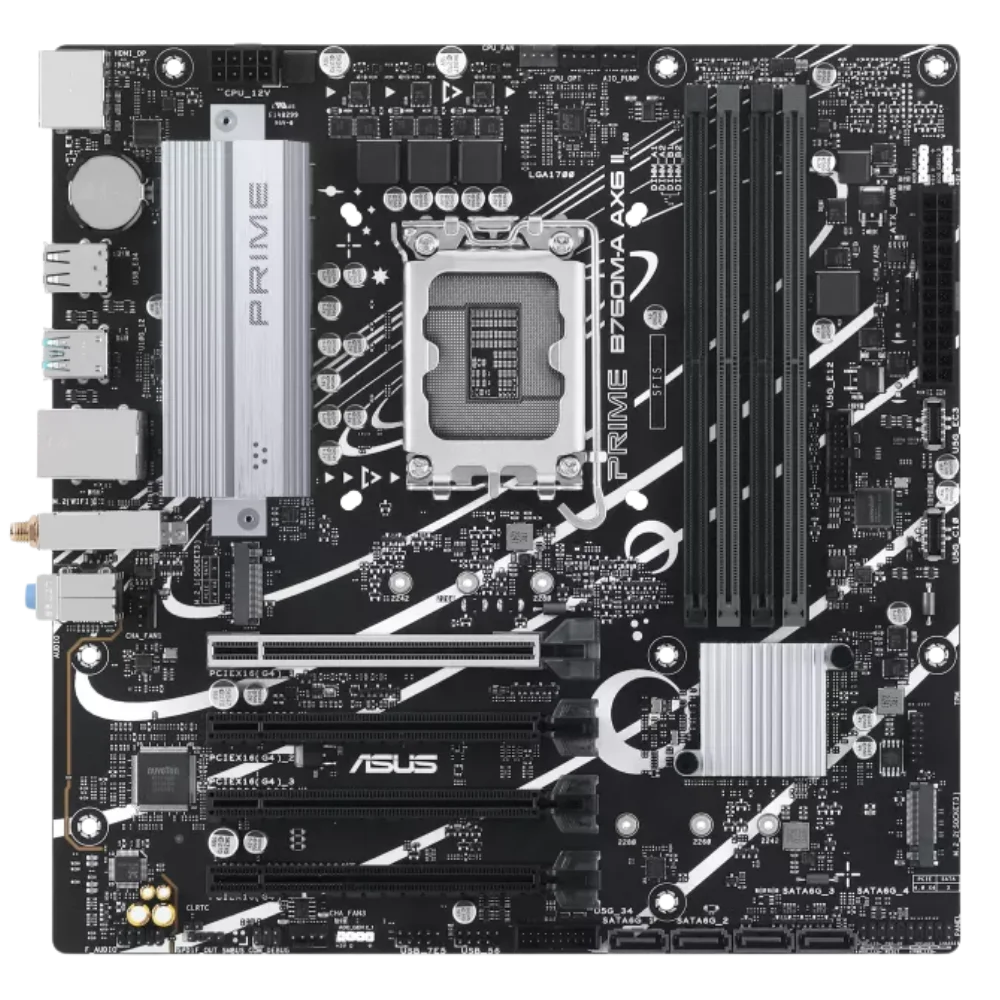 [PRIME B760M-A AX6 II-GSI] Motherboard ASUS PRIME B760M-A AX6 II-GSI LGA1700