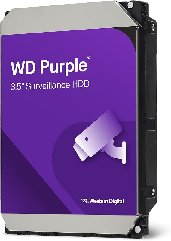 Disco Interno HDD WESTERN DIGITAL Purple 6TB 3.5" SATA 3.0 5400rpm