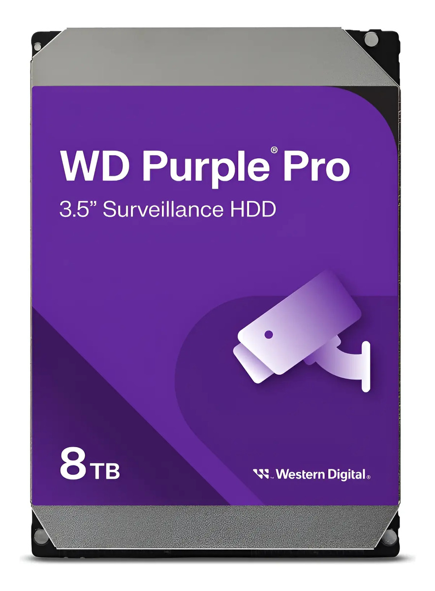 Disco Interno HDD WESTERN DIGITAL Purple PRO 8TB 3.5" SATA 3.0 7200rpm