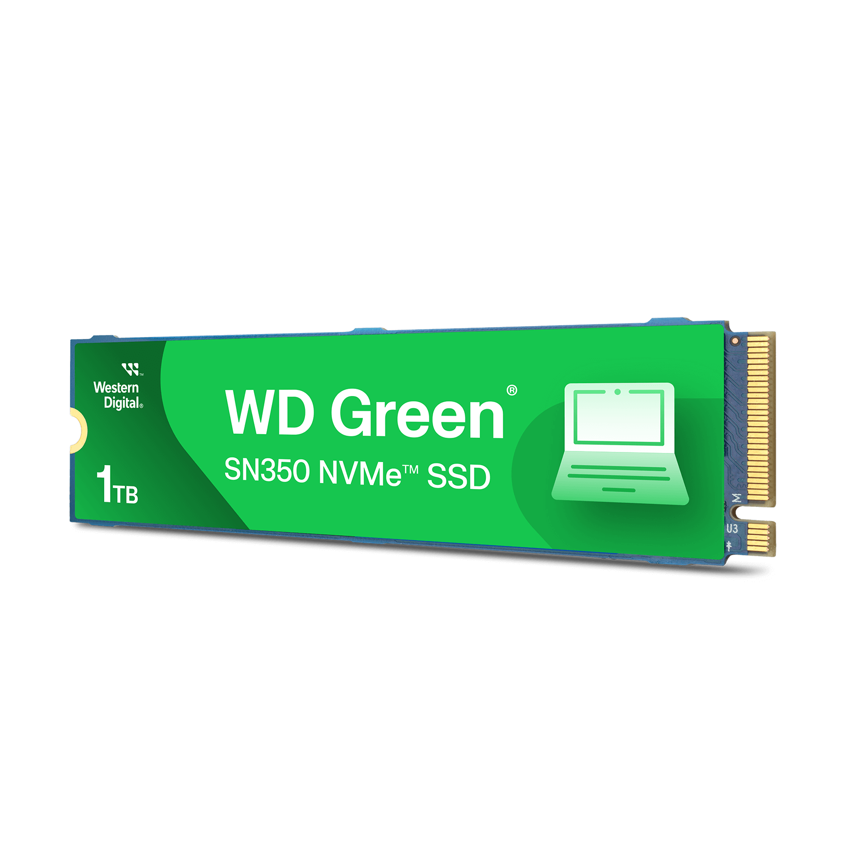 Disco SSD WD Green SN350 1TB M.2 2280 NVMe PCIe 3.0 2400MB/S